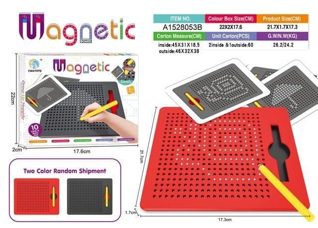 Magnetic Drawing Board - 1 Pc Plastic LCD Writing Tablet for Kids