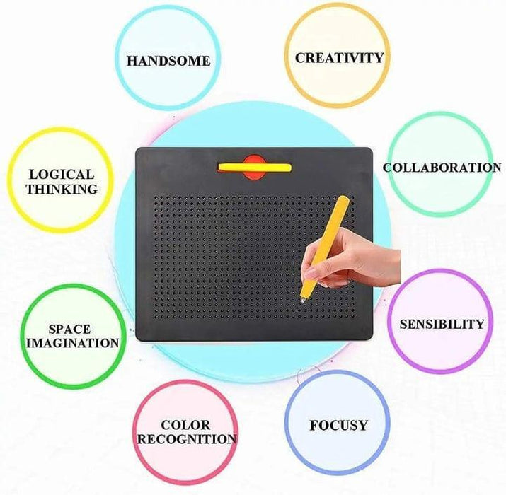 Magnetic Drawing Board - 1 Pc Plastic LCD Writing Tablet for Kids