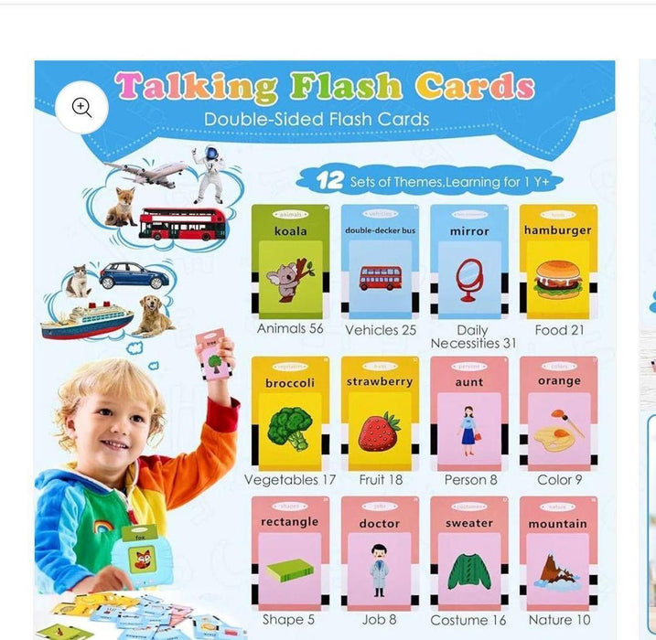 Multicolor Intellectual Learning E-Book - 1 Pc for Ages 3-5