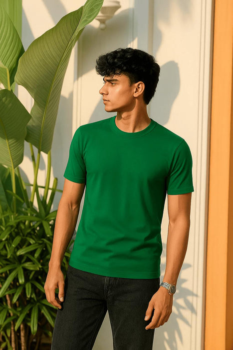 Emerald Green T-Shirt – Regular Fit EW-000274